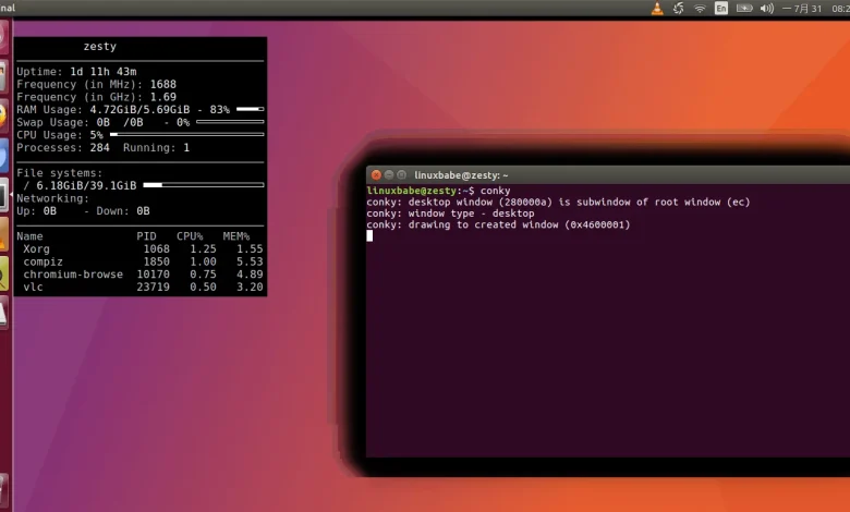 How to Install and Use Conky for System Monitoring