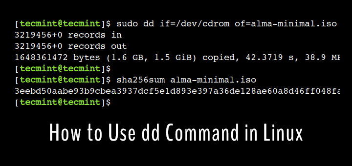 How to Use the dd Command for Disk Cloning